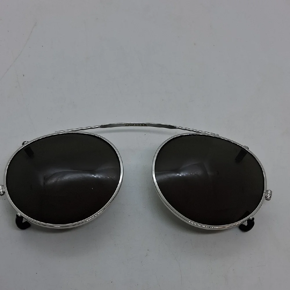 NWT Silver Clipzen G15 4600 Clip On Sunglass Frames